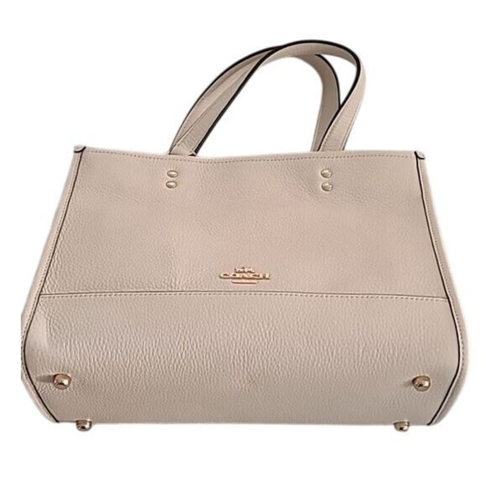 Coach‎ Gold/Chaulk Dempsey Carryall NWT